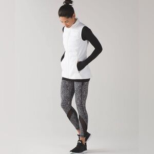 Lululemon Inspire Tight lI Power Luxtreme Suited Jacquard Black White / Black 6
